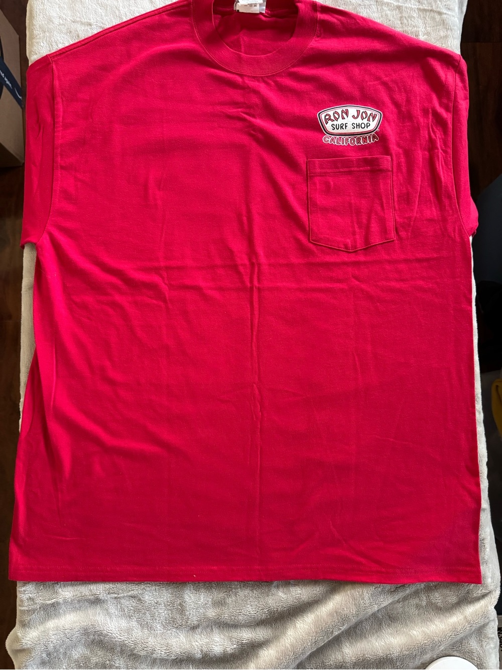 Ron Jon Mens Pocket T‑Shirt in Red Size XL